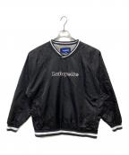 Lafayetteラファイエット）の古着「NYLON V-NECK WINDBREAKER JACKET」｜ブラック