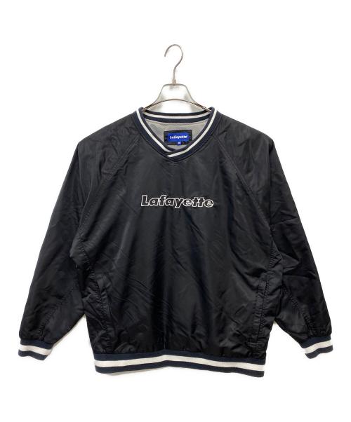 Lafayette（ラファイエット）Lafayette (ラファイエット) NYLON V-NECK WINDBREAKER JACKET ブラック サイズ:Ｍの古着・服飾アイテム