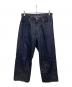 ALTIMA（アルティマ）の古着「デニムタックバギーパンツ」｜インディゴ