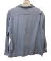 NATNAST (ナットナスト) 長袖シルクシャツ ブルー サイズ:L：4000円