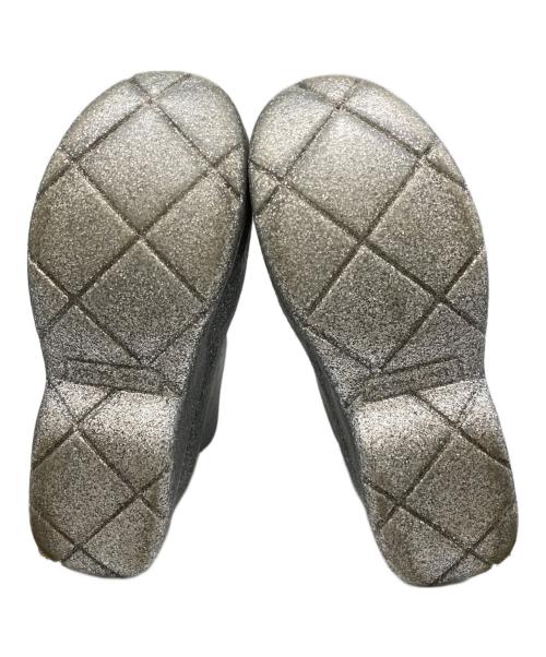 BOTTEGA VENETA（ボッテガベネタ）BOTTEGA VENETA (ボッテガベネタ) パドルブーツ シルバー サイズ:41の古着・服飾アイテム