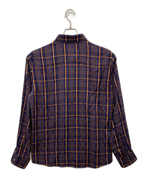 SHAREEF（シャリーフ）SHAREEF (シャリーフ) チェックシャツ ネイビー サイズ:2の古着・服飾アイテム