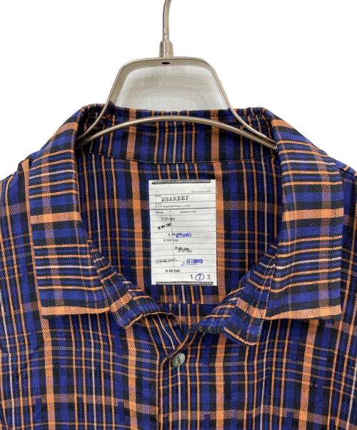 SHAREEF（シャリーフ）SHAREEF (シャリーフ) チェックシャツ ネイビー サイズ:2の古着・服飾アイテム