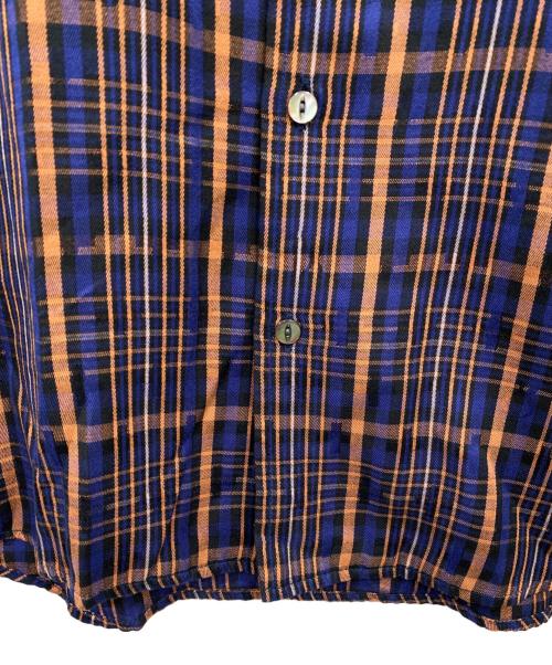 SHAREEF（シャリーフ）SHAREEF (シャリーフ) チェックシャツ ネイビー サイズ:2の古着・服飾アイテム