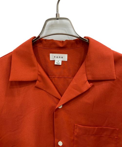 TONE（トーン）TONE (トーン) OC REMAKE SHIRT オレンジ サイズ:２の古着・服飾アイテム