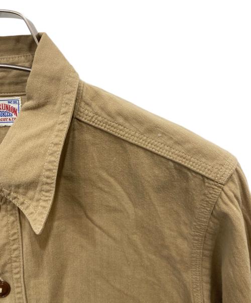 Joe McCOY（ジョーマッコイ）Joe McCOY (ジョーマッコイ) レギュラーシャツ ベージュ サイズ:不明の古着・服飾アイテム