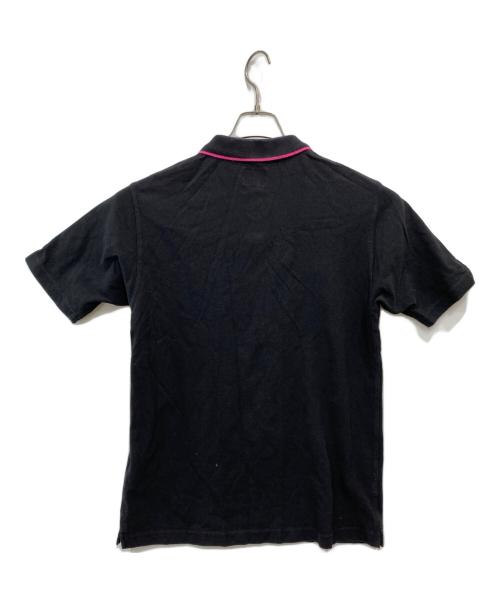 stussy（ステューシー）stussy (ステューシー) ポロシャツ ブラック サイズ:Ｌの古着・服飾アイテム