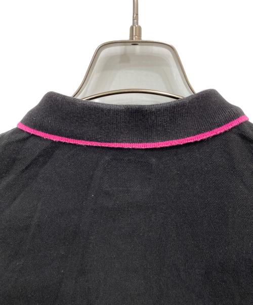 stussy（ステューシー）stussy (ステューシー) ポロシャツ ブラック サイズ:Ｌの古着・服飾アイテム