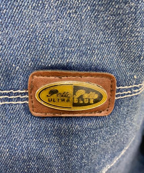 pellepelle（ペレペレ）pellepelle (ペレペレ) デニムバギーショートパンツ インディゴ サイズ:W36の古着・服飾アイテム