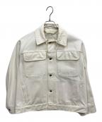 STUDIO NICHOLSONスタジオ ニコルソン）の古着「セルビッジデニムジャケット」｜ホワイト