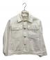 STUDIO NICHOLSON（スタジオ ニコルソン）の古着「セルビッジデニムジャケット」｜ホワイト