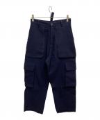 ZARA×STUDIO NICHOLSONザラ×スタジオ ニコルソン）の古着「CARGO TROUSER」｜ネイビー