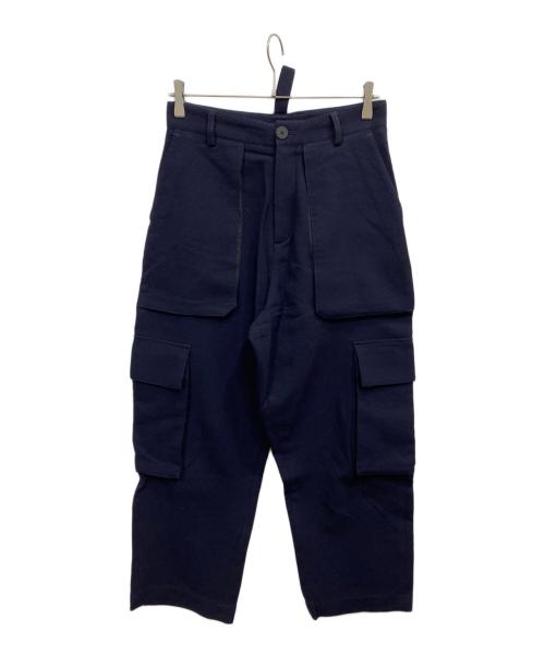 ZARA（ザラ）ZARA (ザラ) STUDIO NICHOLSON (スタジオ ニコルソン) CARGO TROUSER ネイビー サイズ:36の古着・服飾アイテム