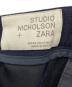中古・古着 ZARA (ザラ) STUDIO NICHOLSON (スタジオ ニコルソン) CARGO TROUSER ネイビー サイズ:36：4000円