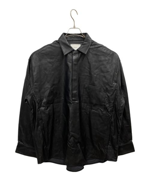 stein（シュタイン）stein (シュタイン) OVERSIZED PULLOVER SHIRT ブラック サイズ:Sの古着・服飾アイテム