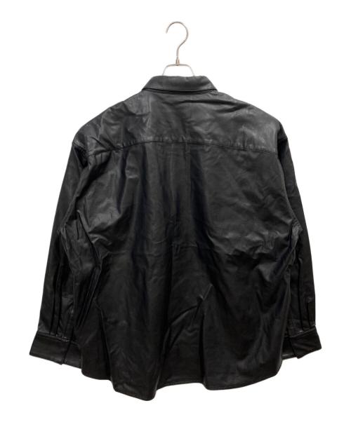 stein（シュタイン）stein (シュタイン) OVERSIZED PULLOVER SHIRT ブラック サイズ:Sの古着・服飾アイテム