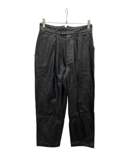 stein（シュタイン）stein (シュタイン) EX WIDE TAPERED TROUSERS ブラック サイズ:Sの古着・服飾アイテム