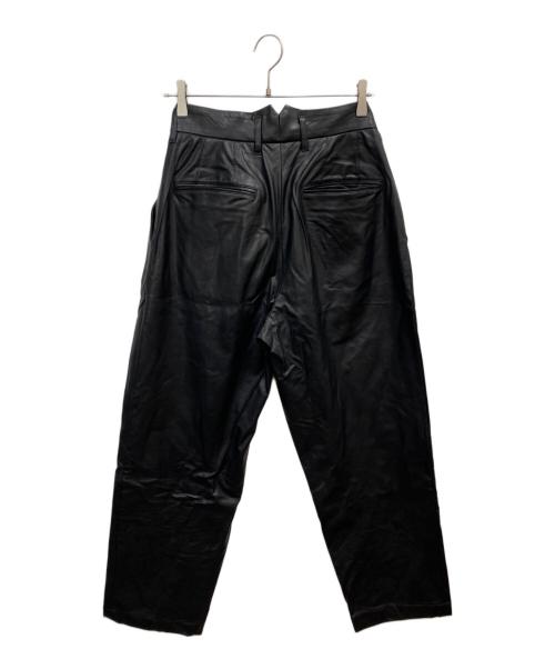 stein（シュタイン）stein (シュタイン) EX WIDE TAPERED TROUSERS ブラック サイズ:Sの古着・服飾アイテム