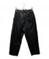 stein (シュタイン) EX WIDE TAPERED TROUSERS ブラック サイズ:S：9000円