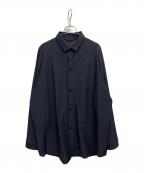 teatoraテアトラ）の古着「CARTRIDGE SHIRT DD」｜ネイビー