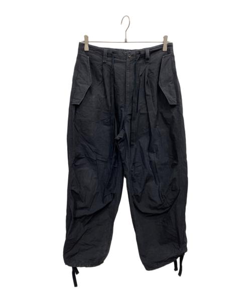 stein（シュタイン）stein (シュタイン) Military Over Trousers ブラック サイズ:Sの古着・服飾アイテム