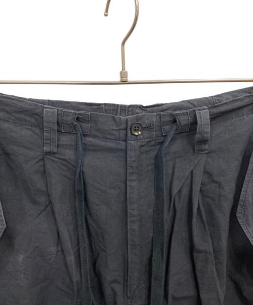 stein（シュタイン）stein (シュタイン) Military Over Trousers ブラック サイズ:Sの古着・服飾アイテム