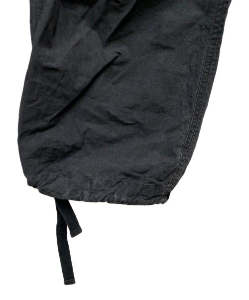 stein（シュタイン）stein (シュタイン) Military Over Trousers ブラック サイズ:Sの古着・服飾アイテム