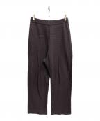 YOKEヨーク）の古着「テーパードニットパンツ」｜グレー