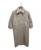 Ameriアメリ）の古着「DEFORMATION COLLAR SHAGGY COAT」｜ベージュ