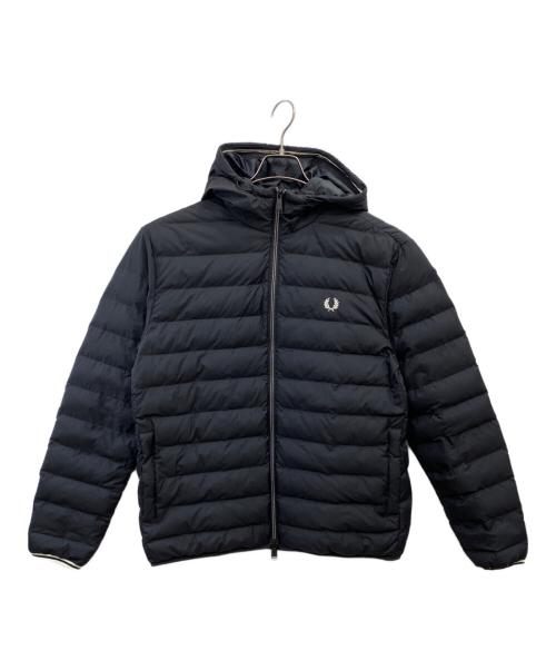 FRED PERRY（フレッドペリー）FRED PERRY (フレッドペリー) 中綿ジャケット ネイビー サイズ:Ｌの古着・服飾アイテム