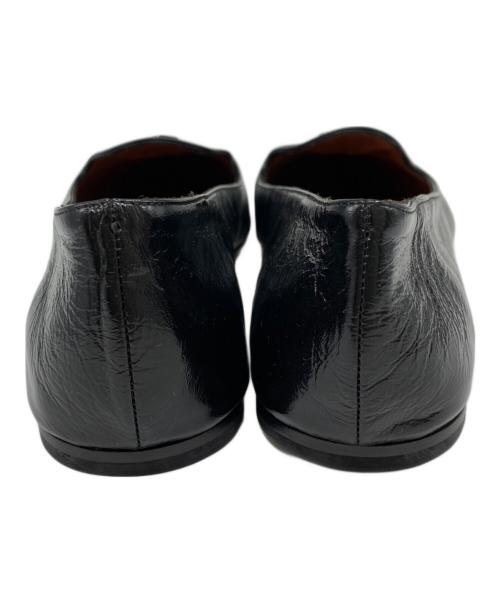 MARC JACOBS（マークジェイコブス）MARC JACOBS (マークジェイコブス) タッセルフラットシューズ ブラック サイズ:381/2の古着・服飾アイテム