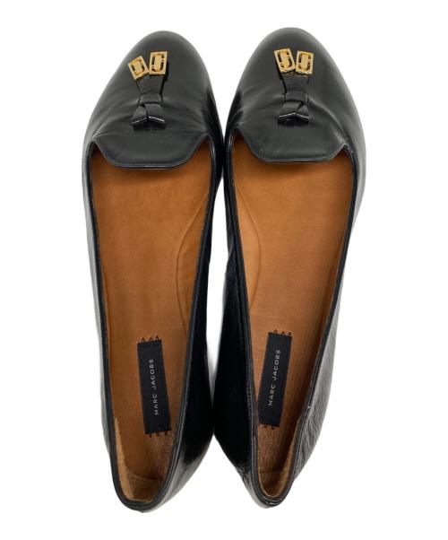 MARC JACOBS（マークジェイコブス）MARC JACOBS (マークジェイコブス) タッセルフラットシューズ ブラック サイズ:381/2の古着・服飾アイテム