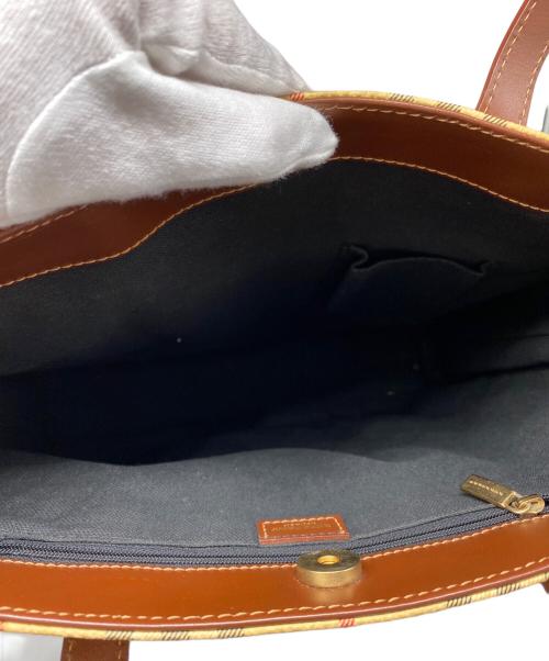 BURBERRY LONDON（バーバリーロンドン）BURBERRY LONDON (バーバリーロンドン) ノヴァチェック柄 トートバッグ ベージュの古着・服飾アイテム