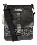 BURBERRY BLACK LABELバーバリーブラックレーベル）の古着「ショルダーバッグ」｜ブラック