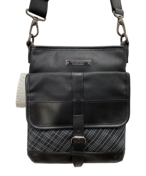 BURBERRY BLACK LABEL（バーバリーブラックレーベル）BURBERRY BLACK LABEL (バーバリーブラックレーベル) ショルダーバッグ ブラックの古着・服飾アイテム