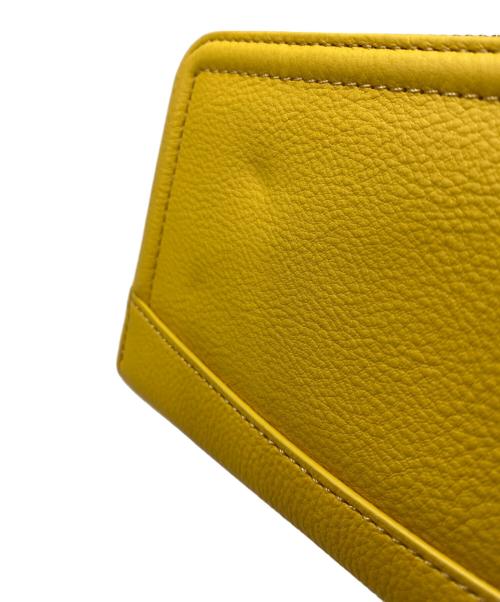 BURBERRY BLUE LABEL（バーバリーロンドンブルーレーベル）BURBERRY BLUE LABEL (バーバリーロンドンブルーレーベル) 長財布 イエロー 未使用品の古着・服飾アイテム