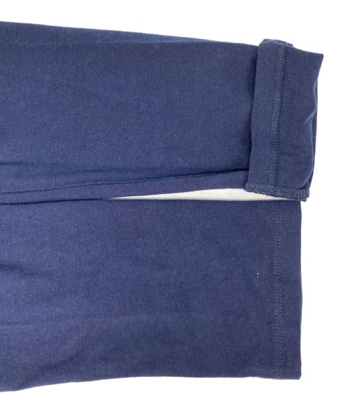 maison kitsune（メゾンキツネ）maison kitsune (メゾンキツネ) 刺繍Tシャツ ネイビー サイズ:Ⅿの古着・服飾アイテム