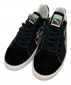 PUMAプーマ）の古着「SUEDE VTG MIJ ATMOS SKAJAN」｜ブラック