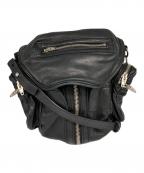 ALEXANDER WANGアレキサンダー・ワン）の古着「レザーショルダーバッグ」｜ブラック