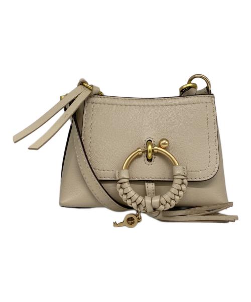 SEE BY CHLOE（シーバイクロエ）SEE BY CHLOE (シーバイクロエ) 2WAYショルダーバッグ ベージュの古着・服飾アイテム