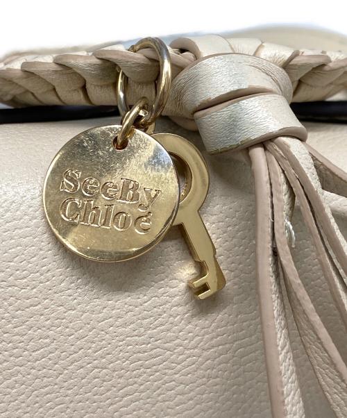 SEE BY CHLOE（シーバイクロエ）SEE BY CHLOE (シーバイクロエ) 2WAYショルダーバッグ ベージュの古着・服飾アイテム