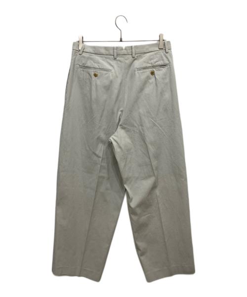 YLEVE（イレーヴ）YLEVE (イレーヴ) タックパンツ グレー サイズ:4の古着・服飾アイテム
