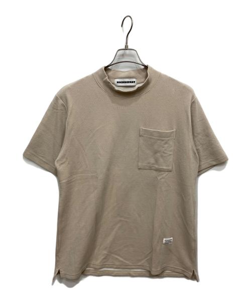 decembermay（ディセンバーメイ）decembermay (ディセンバーメイ) ハーフスリーブモックニット ベージュ サイズ:3の古着・服飾アイテム