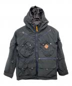 grnジーアールエヌ）の古着「TEBURA MOUNTAIN PARKA21」｜ブラック