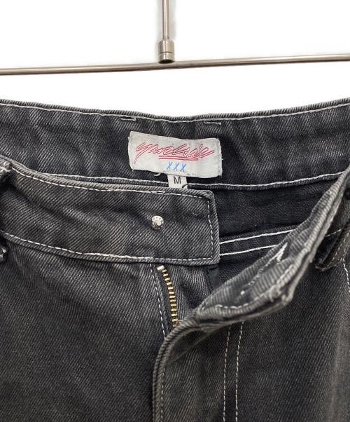 YARDSALE（ヤードセール）YARDSALE (ヤードセール) デニムパンツ ブラック サイズ:Mの古着・服飾アイテム
