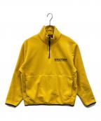 NAUTICAノーティカ）の古着「ハーフジップスウェット」｜イエロー