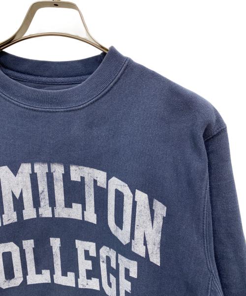 Champion（チャンピオン）Champion (チャンピオン) カレッジプリントリバースウィーブスウェット ネイビー サイズ:Sの古着・服飾アイテム