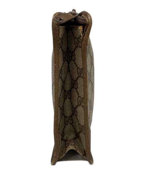 GUCCI（グッチ）GUCCI (グッチ) クラッチバッグ ブラウンの古着・服飾アイテム