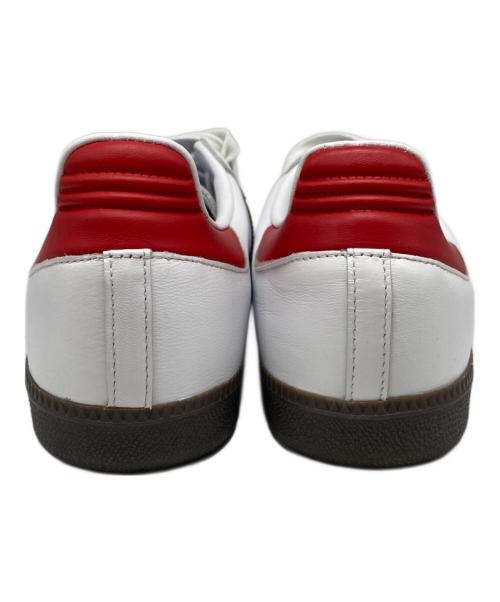 adidas Originals（アディダスオリジナル）adidas Originals (アディダスオリジナル) SAMBA OG ホワイト×レッド サイズ:28.5の古着・服飾アイテム