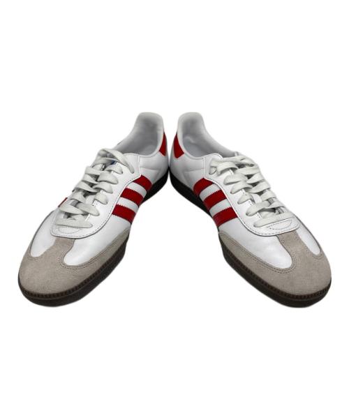 adidas Originals（アディダスオリジナル）adidas Originals (アディダスオリジナル) SAMBA OG ホワイト×レッド サイズ:28.5の古着・服飾アイテム